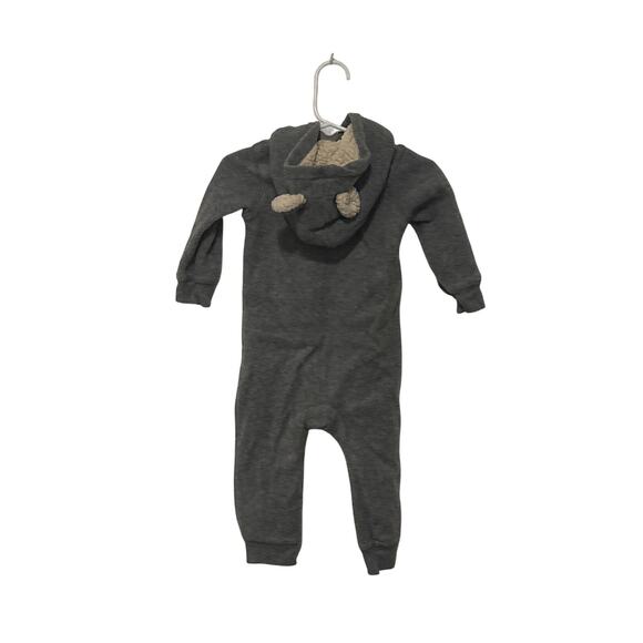 Carter’s onesie with hoodie size 12M - Picture 2 of 3